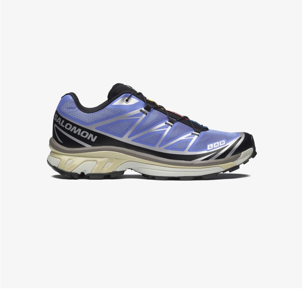 Salomon Women Trail Sneaker - Lavender/Black/Cream